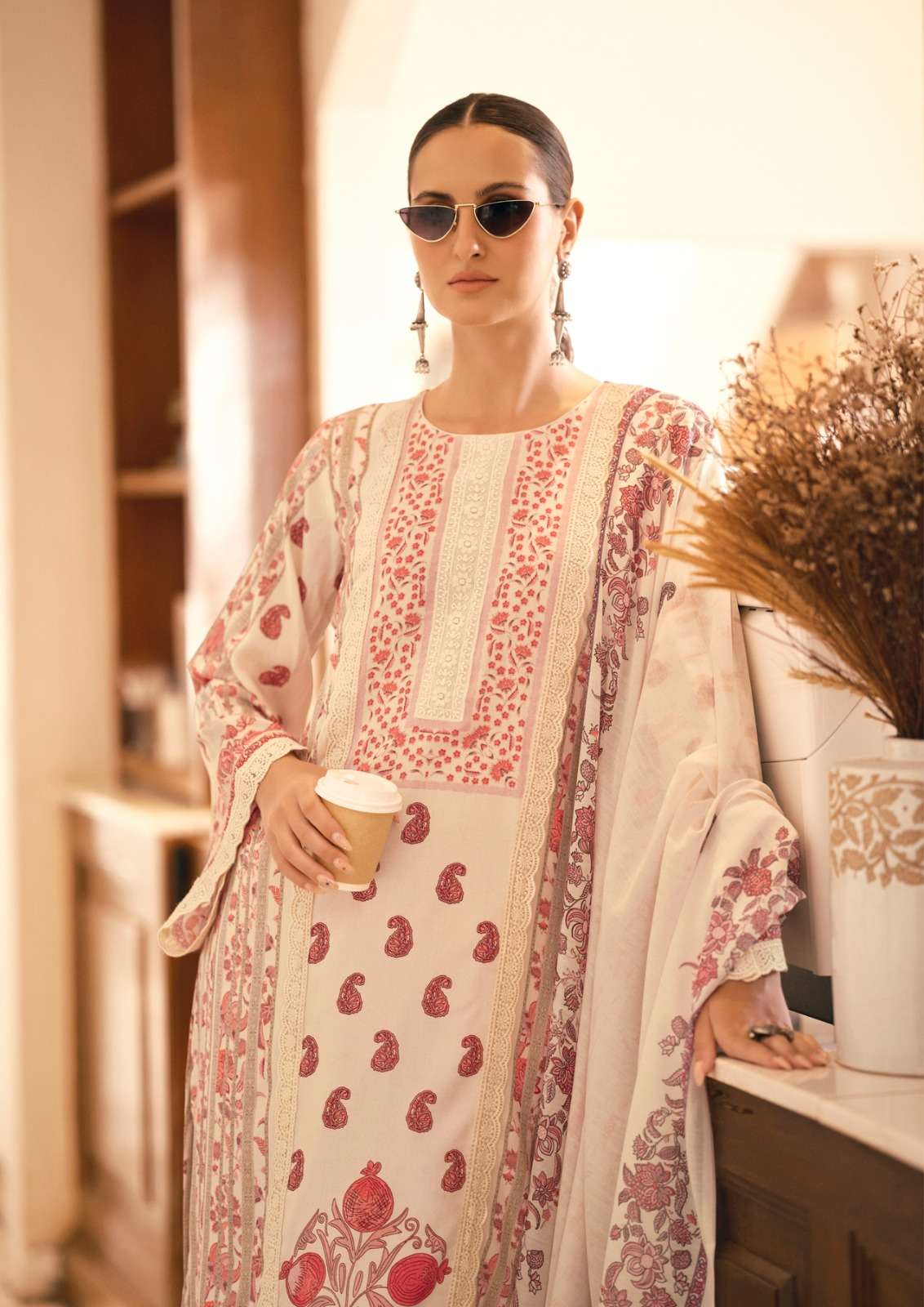 bagh edition-3 by hermitage colors latest designer party wear salwar kameez supplier surat