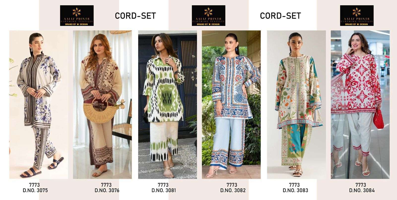 cord set vol-5 by aaliz 3075-3084 series exclusive designer stylish readymade collection wholesale dealer surat
