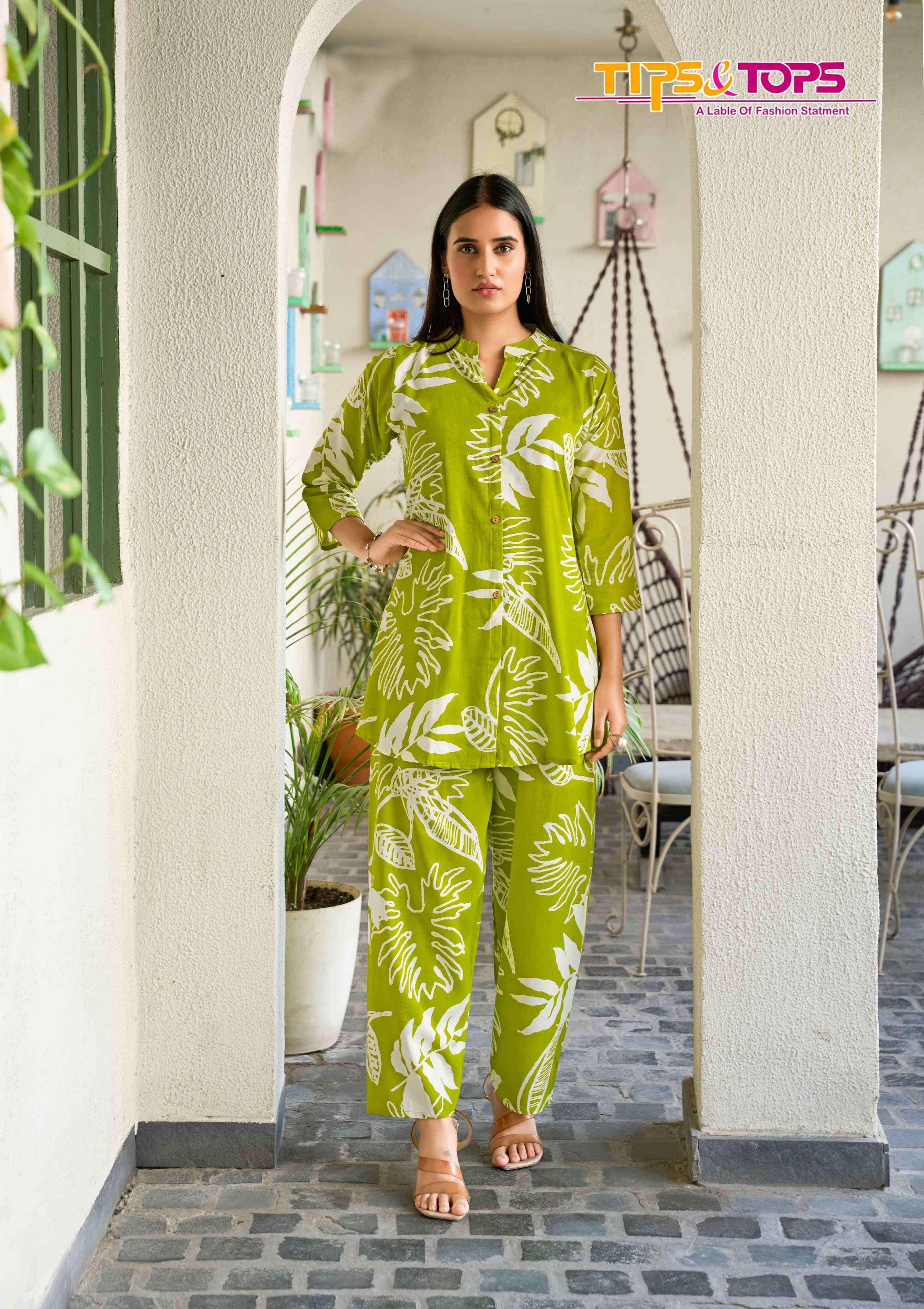 fashion beats vol-12 by tips and tops 12001-12006 series latest designer summer wear cord set supplier 