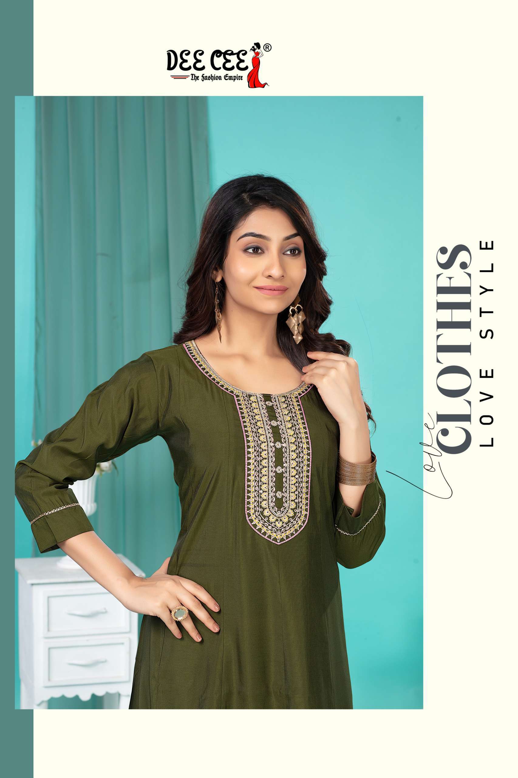 fatima by deecee colors exclusive designer roman silk readymade kurti supplier surat