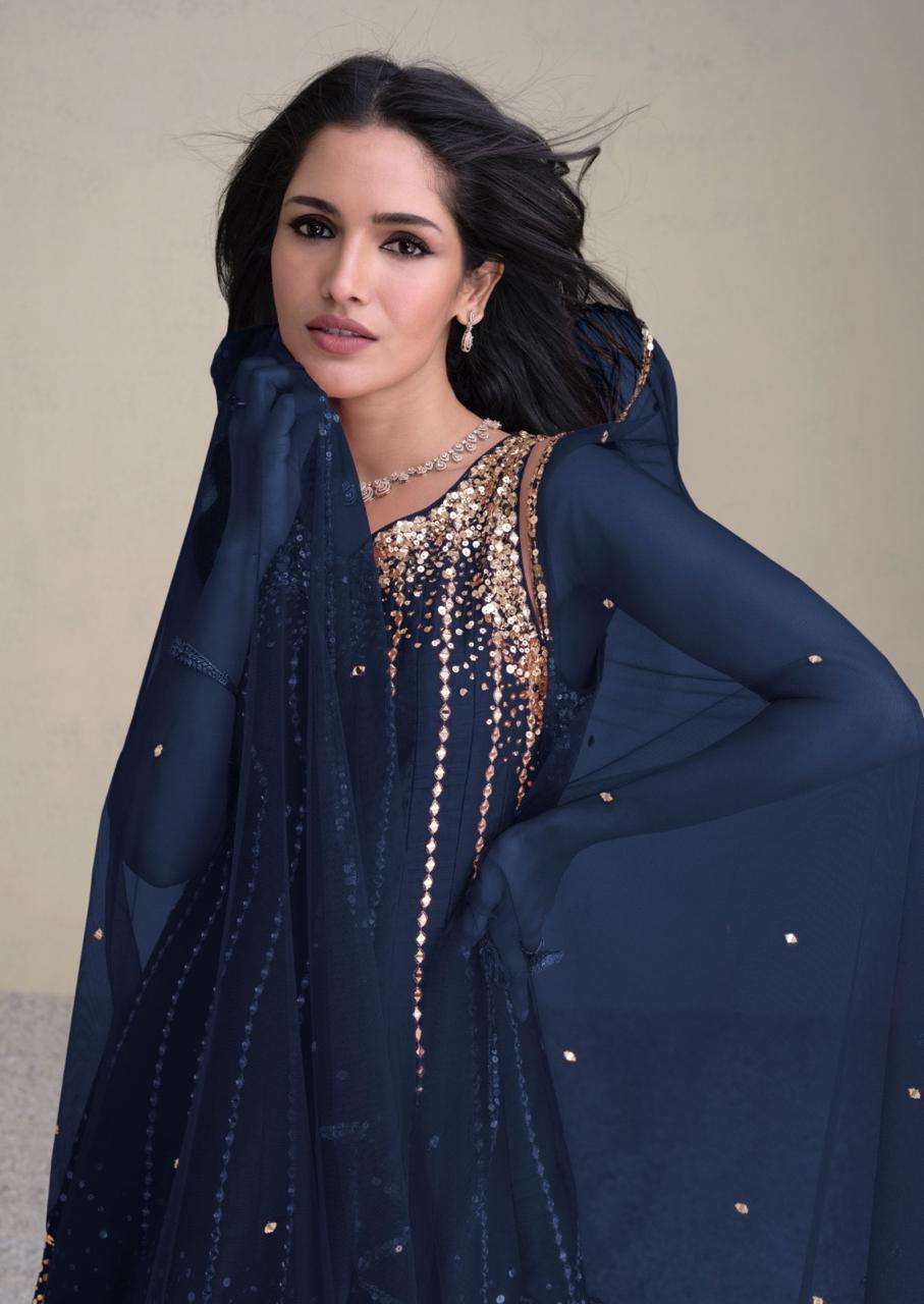 jashn by sayuri designer premium silk heavy embroidered party wear catalogue surat