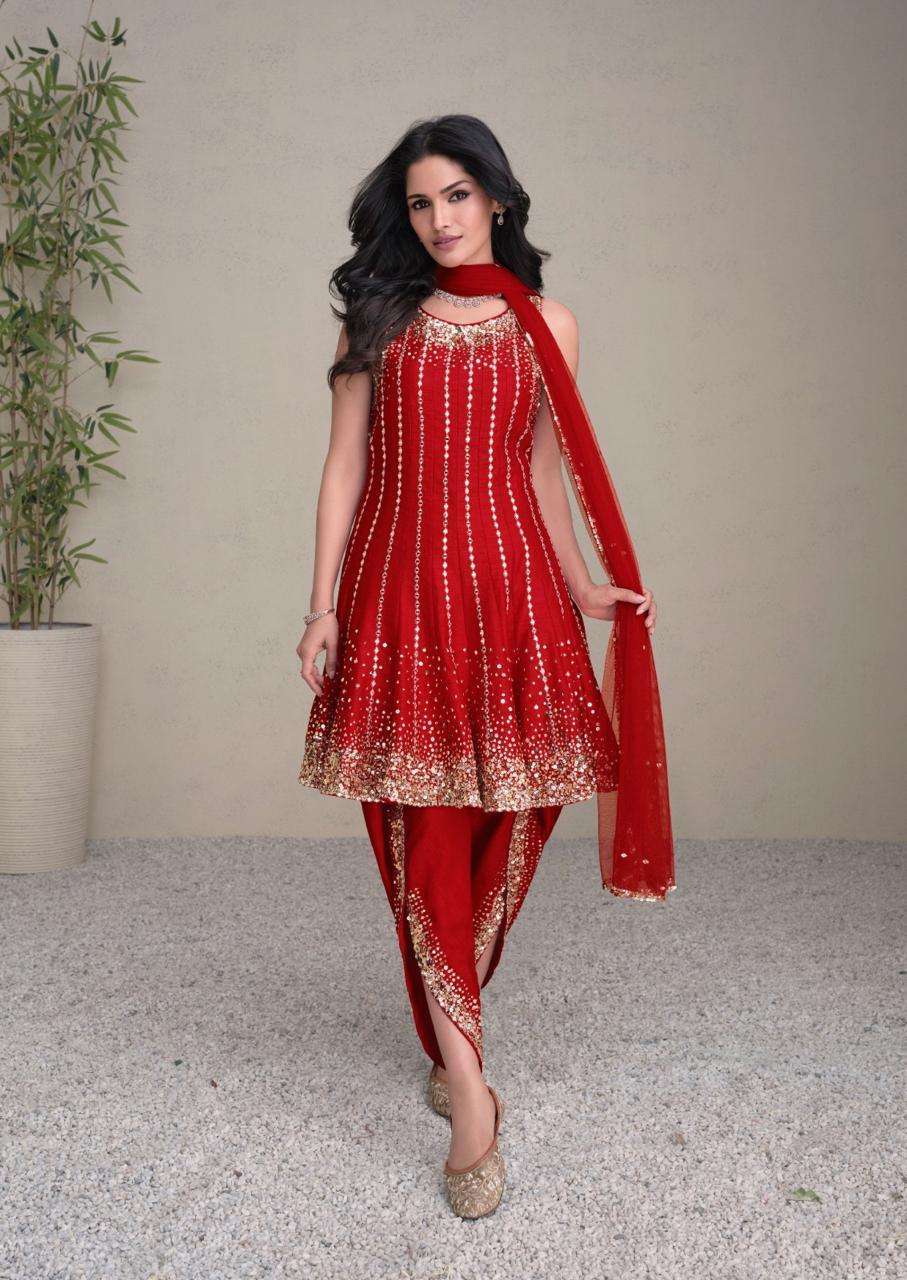 jashn by sayuri designer premium silk heavy embroidered party wear catalogue surat