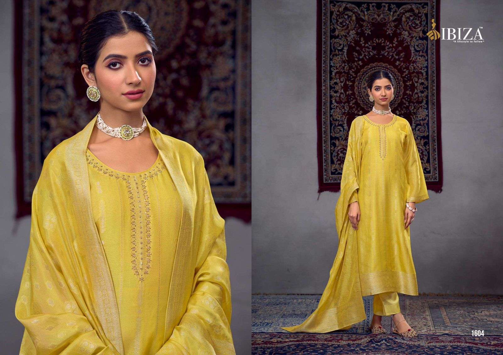 kaliki by ibiza colors exclusive designer casual wear salwar suit supplier surat