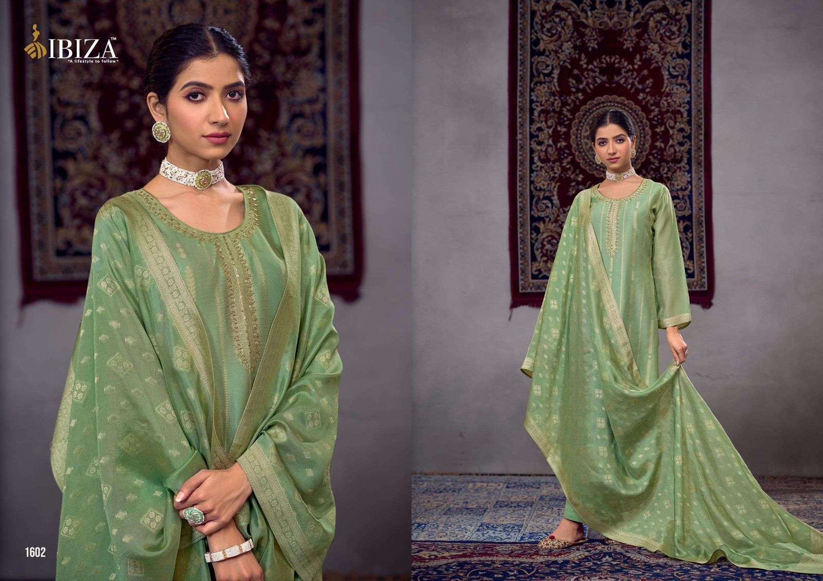 kaliki by ibiza colors exclusive designer casual wear salwar suit supplier surat