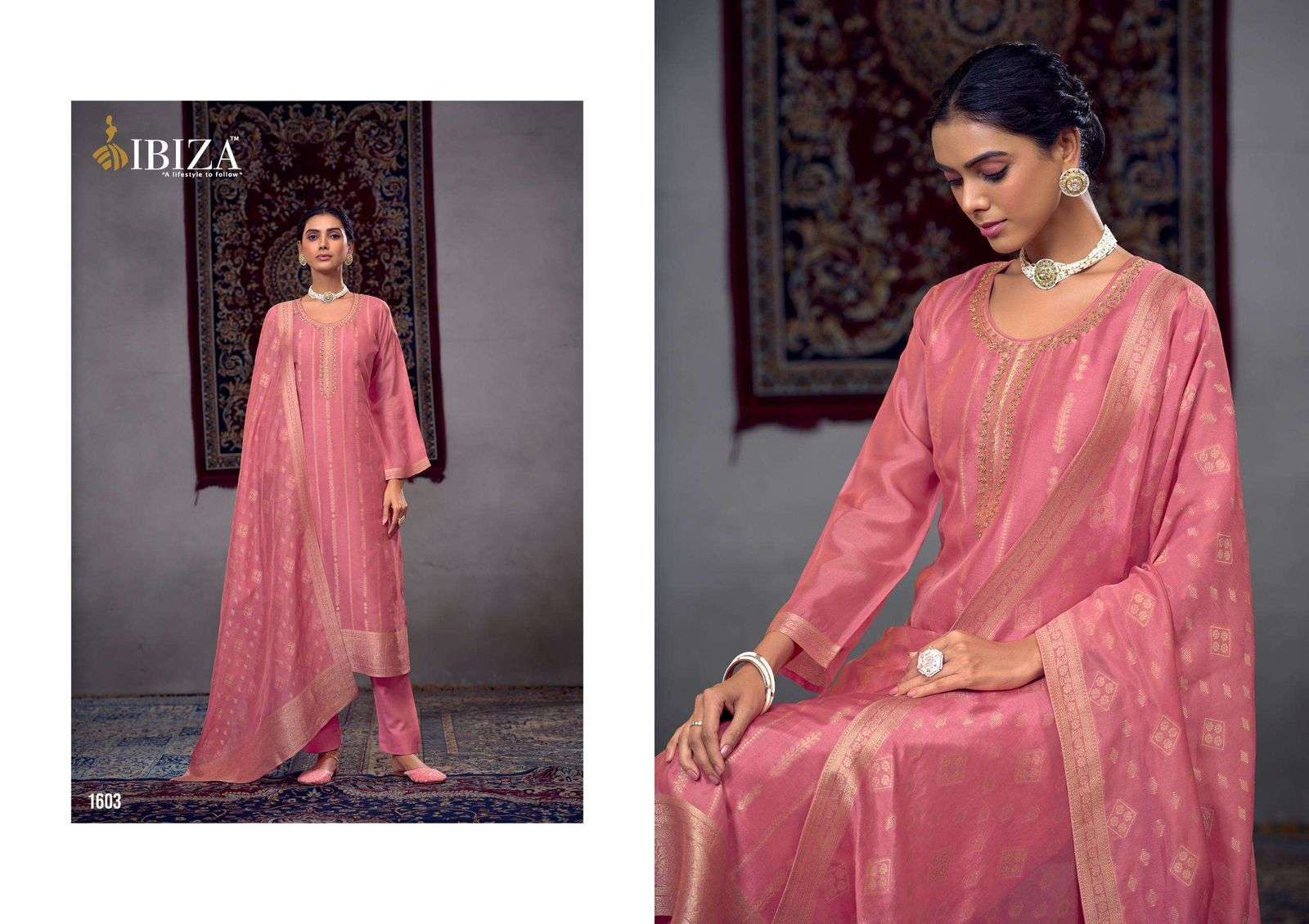 kaliki by ibiza colors exclusive designer casual wear salwar suit supplier surat