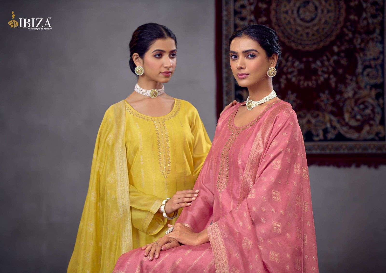 kaliki by ibiza colors exclusive designer casual wear salwar suit supplier surat