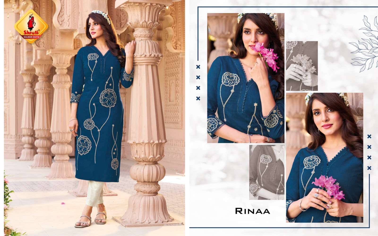 kkashish vol-35 by shruti colors latest designer party wear kurti online dealer surat