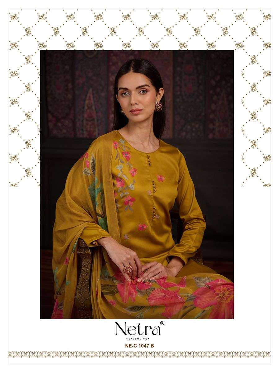 nena by netra colors latest designer party wear cotton salwar suit collection surat