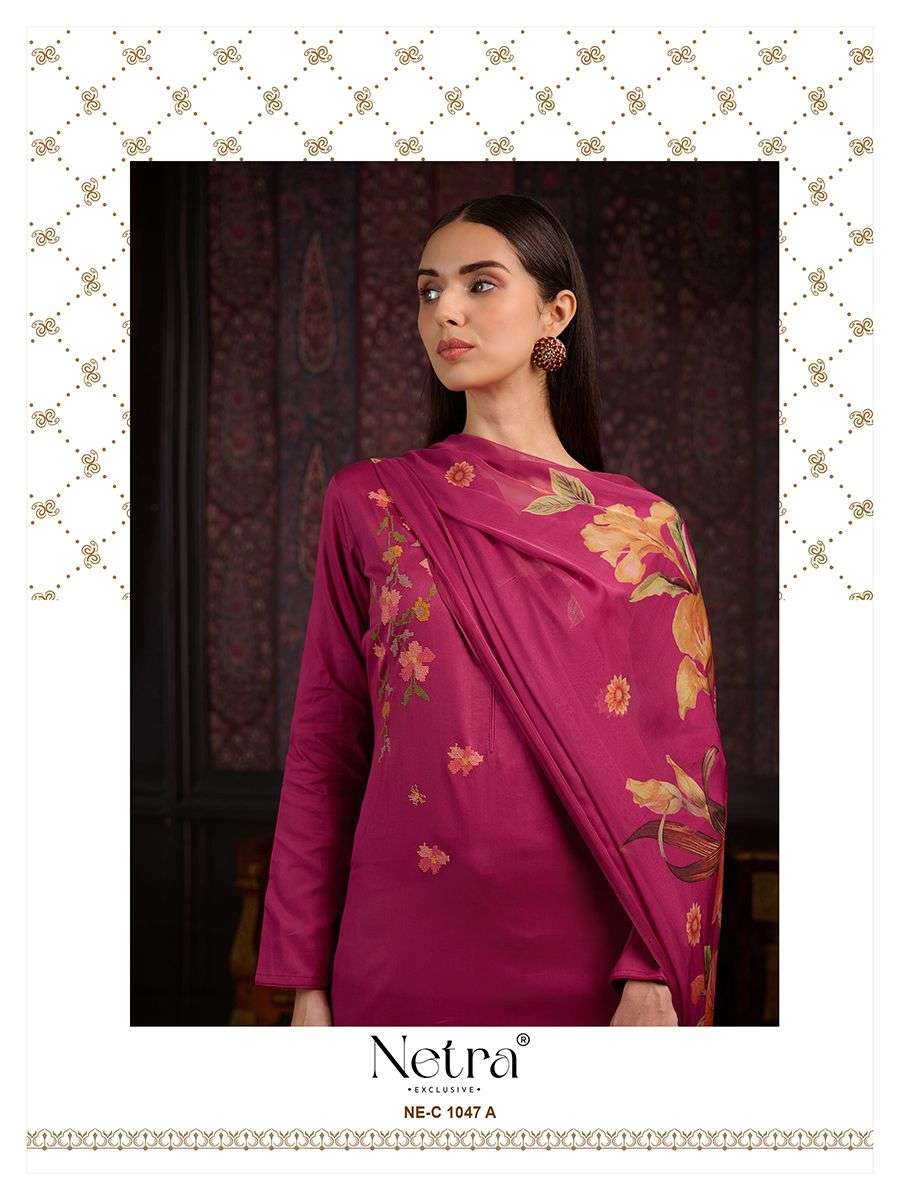 nena by netra colors latest designer party wear cotton salwar suit collection surat