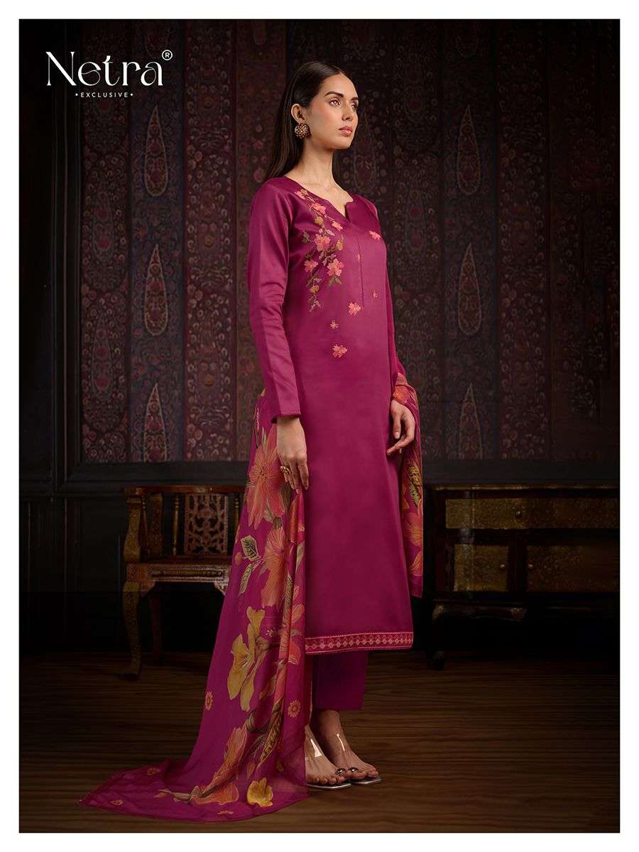 nena by netra colors latest designer party wear cotton salwar suit collection surat