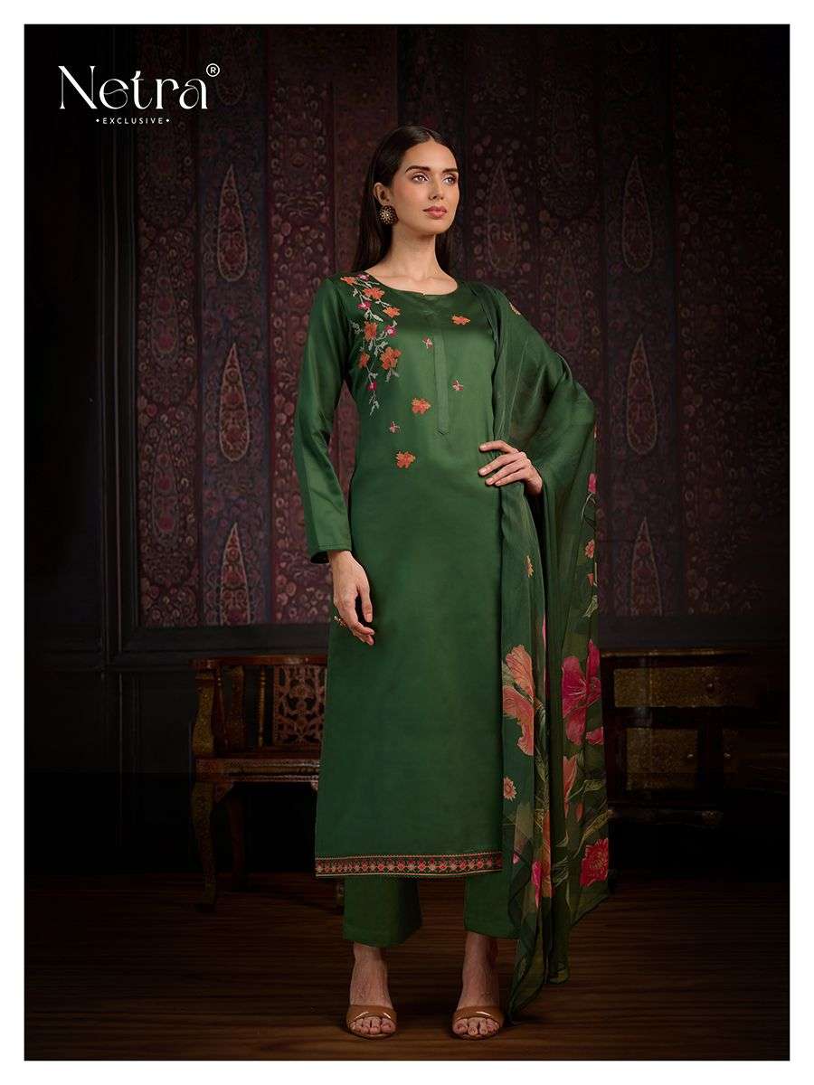 nena by netra colors latest designer party wear cotton salwar suit collection surat