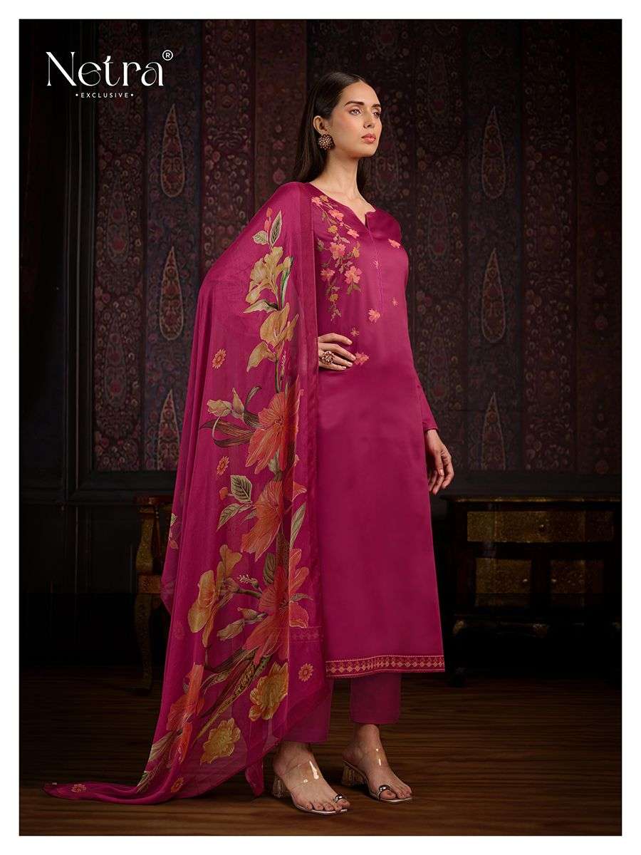 nena by netra colors latest designer party wear cotton salwar suit collection surat
