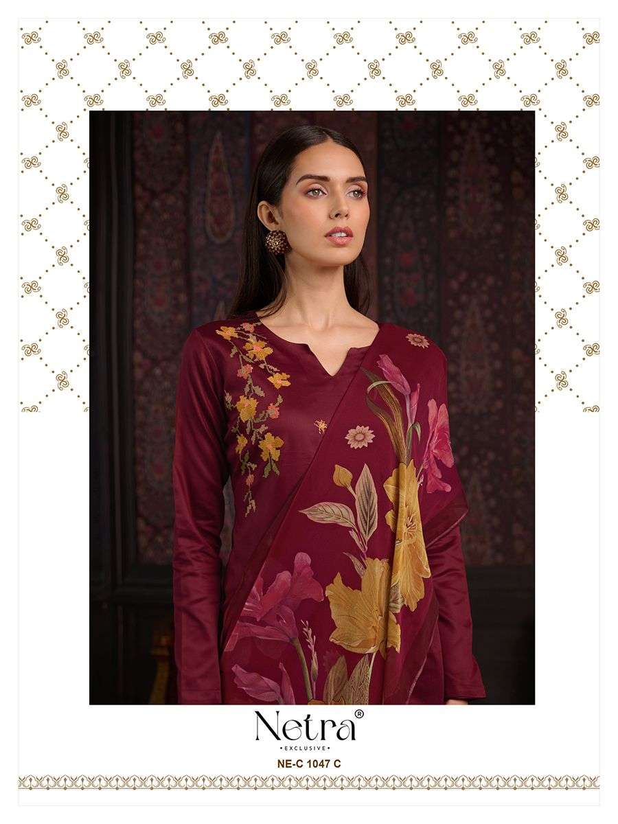 nena by netra colors latest designer party wear cotton salwar suit collection surat