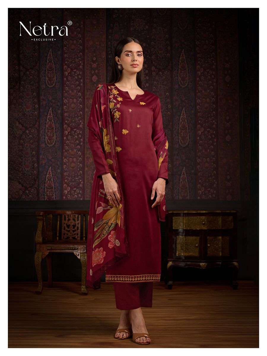nena by netra colors latest designer party wear cotton salwar suit collection surat