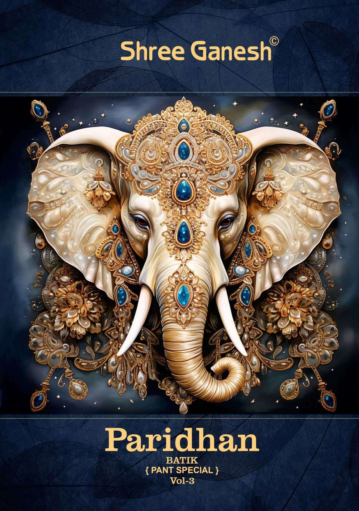 paridhan batik vol-3 by shree ganesh colors casual wear cotton readymade suit supplier surat