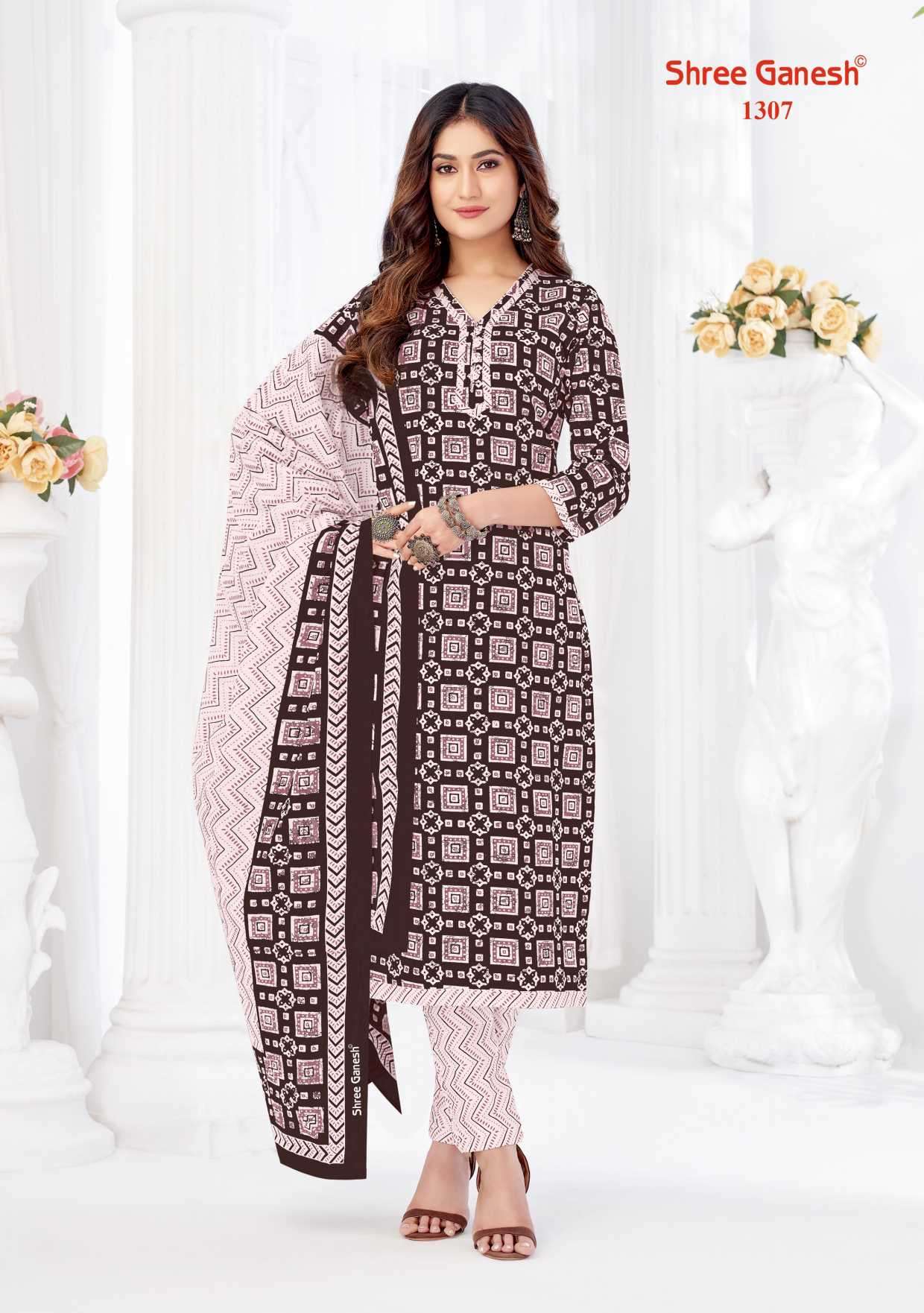 paridhan batik vol-3 by shree ganesh colors casual wear cotton readymade suit supplier surat