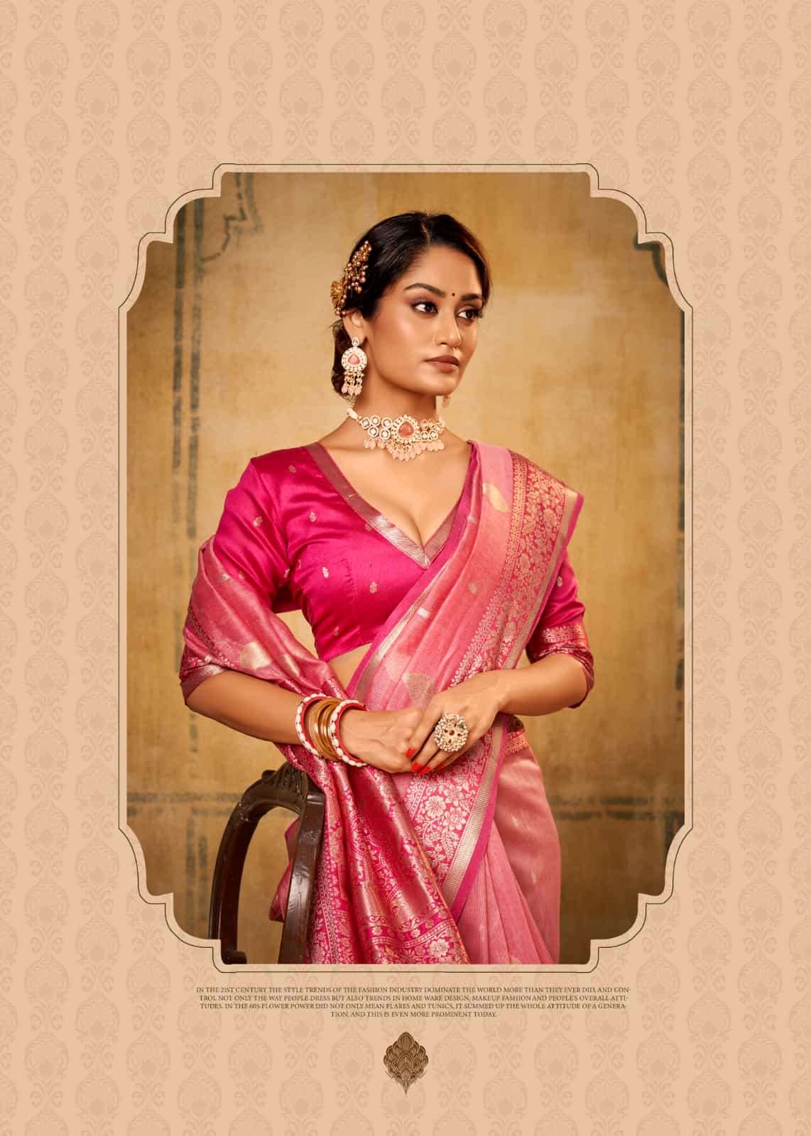 petals banarsi tissue by rajpath colors party wear designer tissue saree wholesaler surat