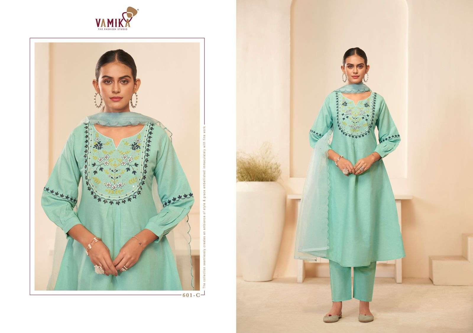 rasmalai vol-1 by vamika colors latest designer cotton summer wear salwar kameez supplier suat