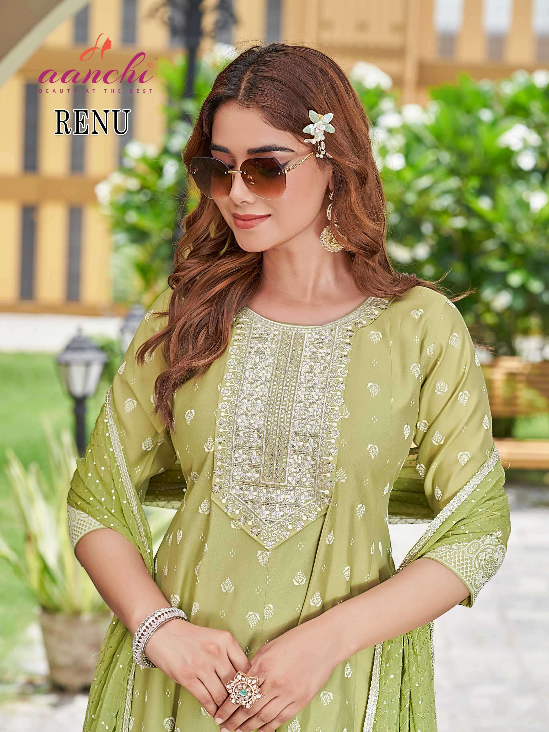 renu by aanchi exclusive best designer casual wear readymade catalogue surat