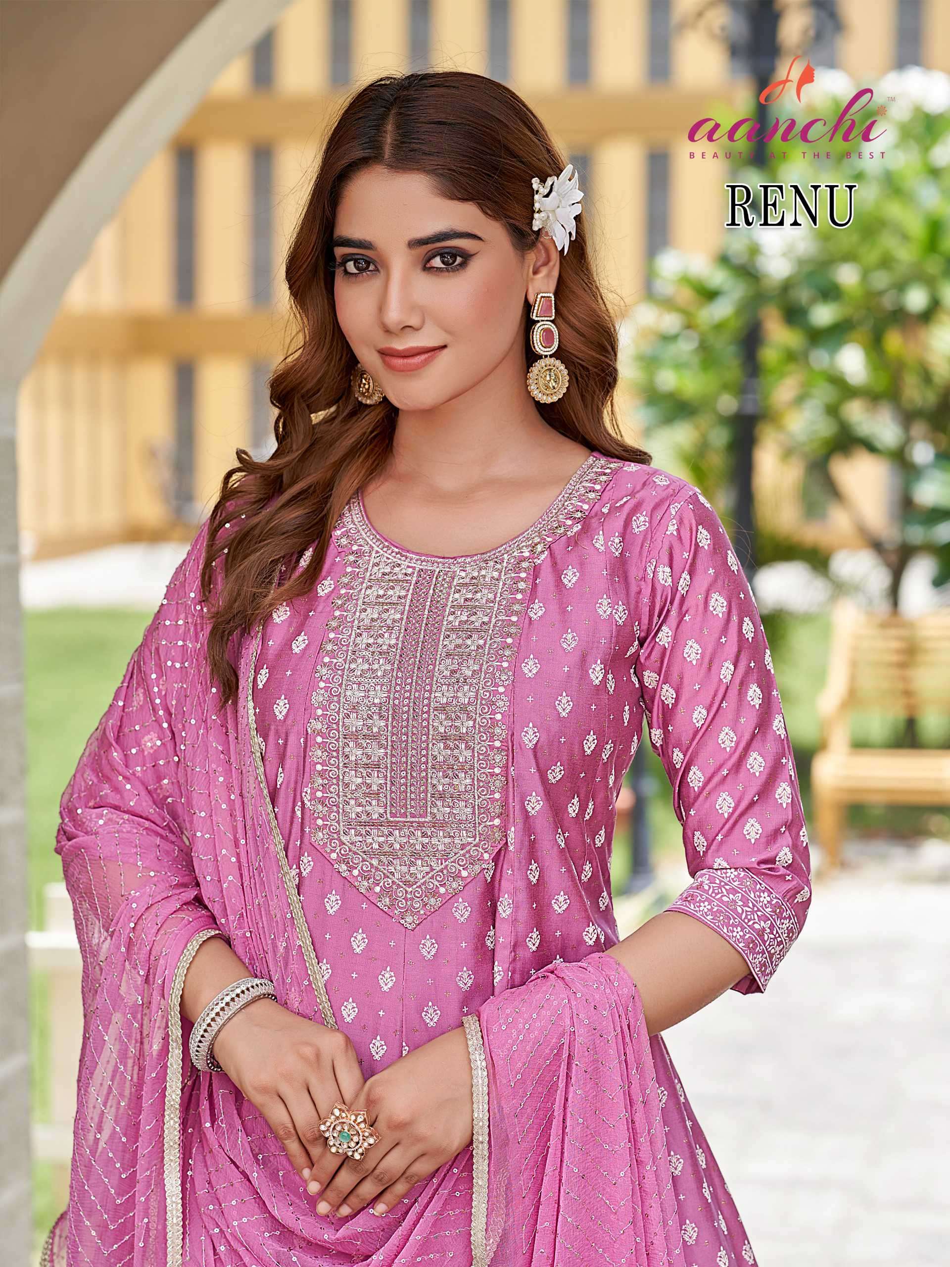 renu by aanchi exclusive best designer casual wear readymade catalogue surat