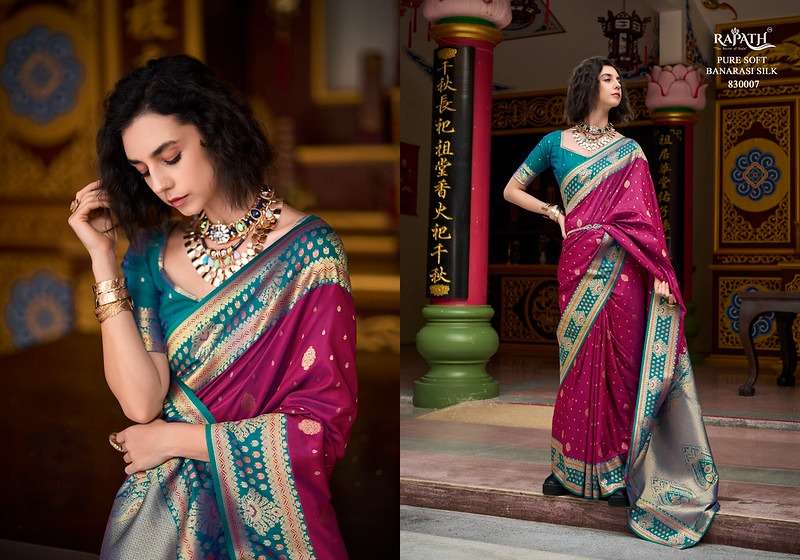 samruddhi silk by rajpath colors ready to wedding wear soft silk saree collection surat