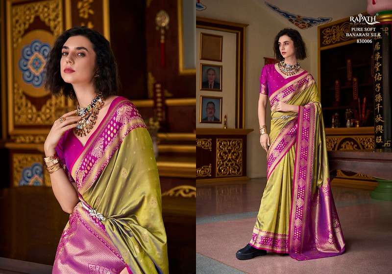 samruddhi silk by rajpath colors ready to wedding wear soft silk saree collection surat