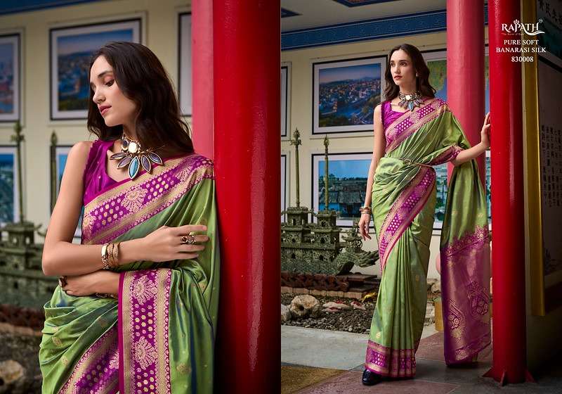 samruddhi silk by rajpath colors ready to wedding wear soft silk saree collection surat