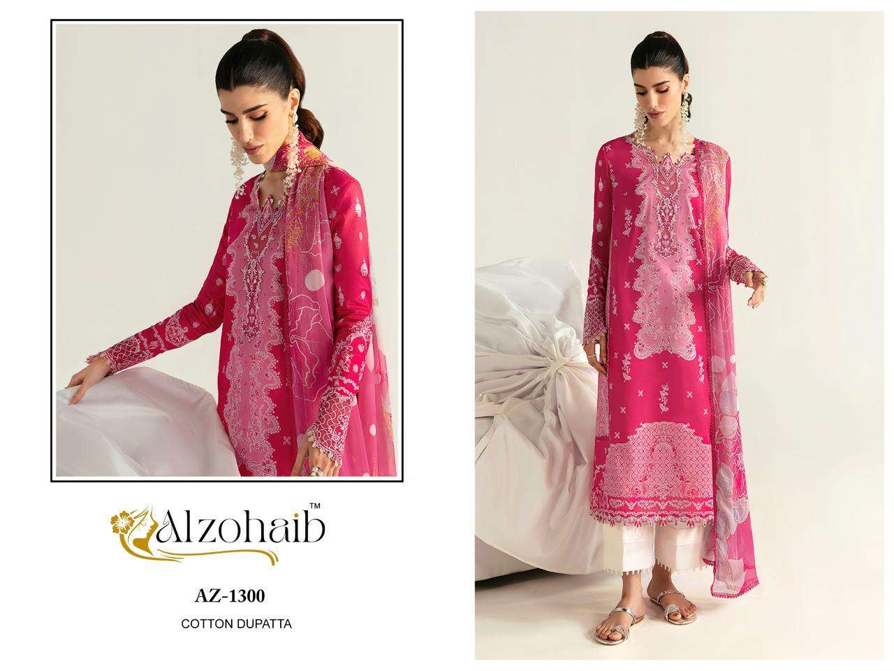 series by al zohaib colors embroidery patch work cotton pakistani wear suit supplier 