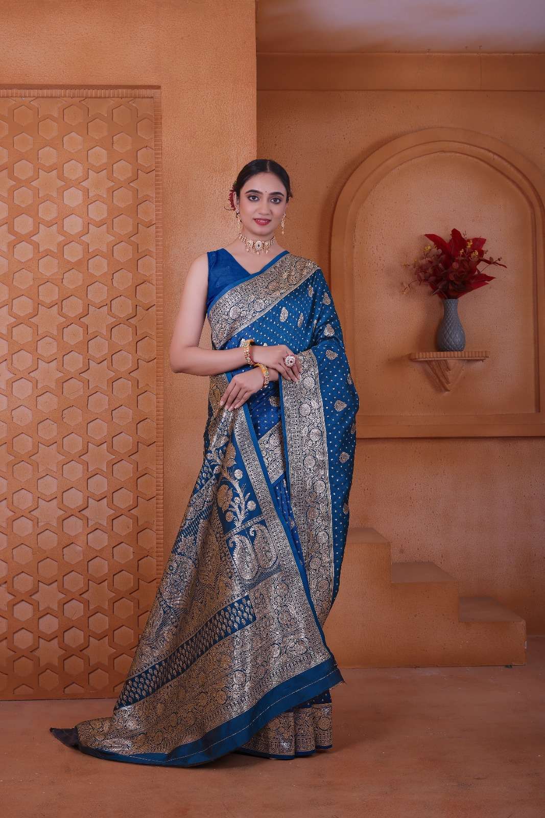 takshila by pf ethnic colors exclusive designer party wear silk saree exporter surat