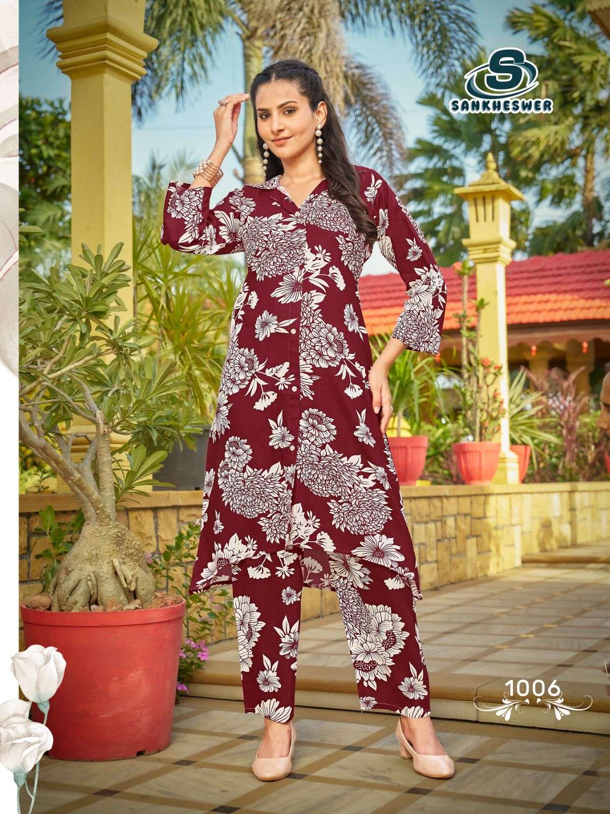 trendy touch by sankheshwer 1001-1008 series daily wear readymade cord set buy online surat