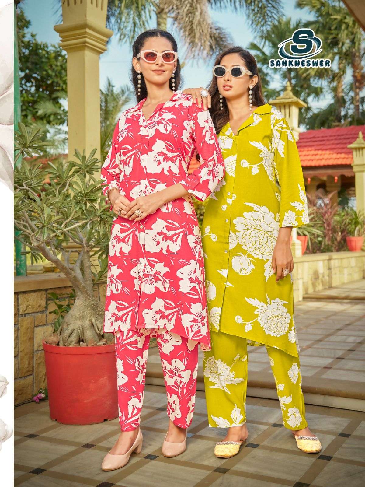trendy touch by sankheshwer 1001-1008 series daily wear readymade cord set buy online surat