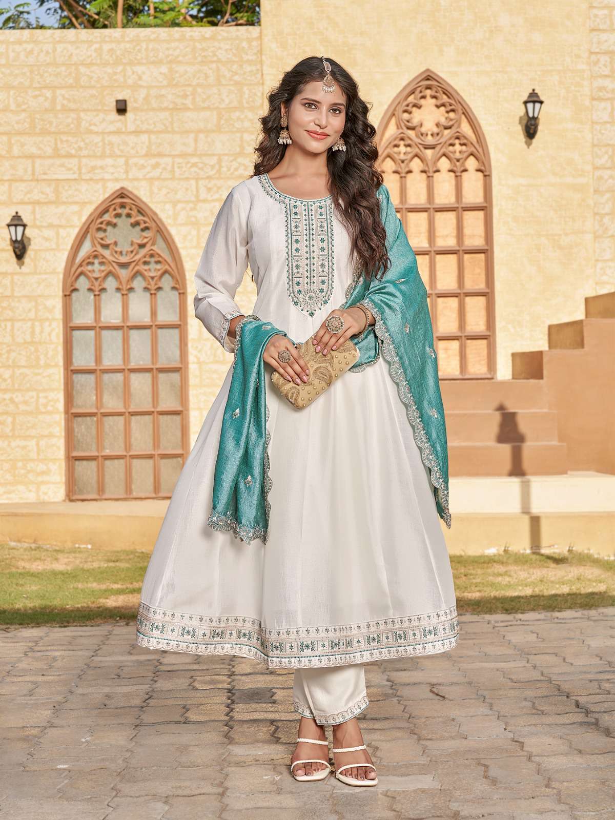 vanilla by aanchi colors exclusive designer party wear readymade kurti with duptta collection surat