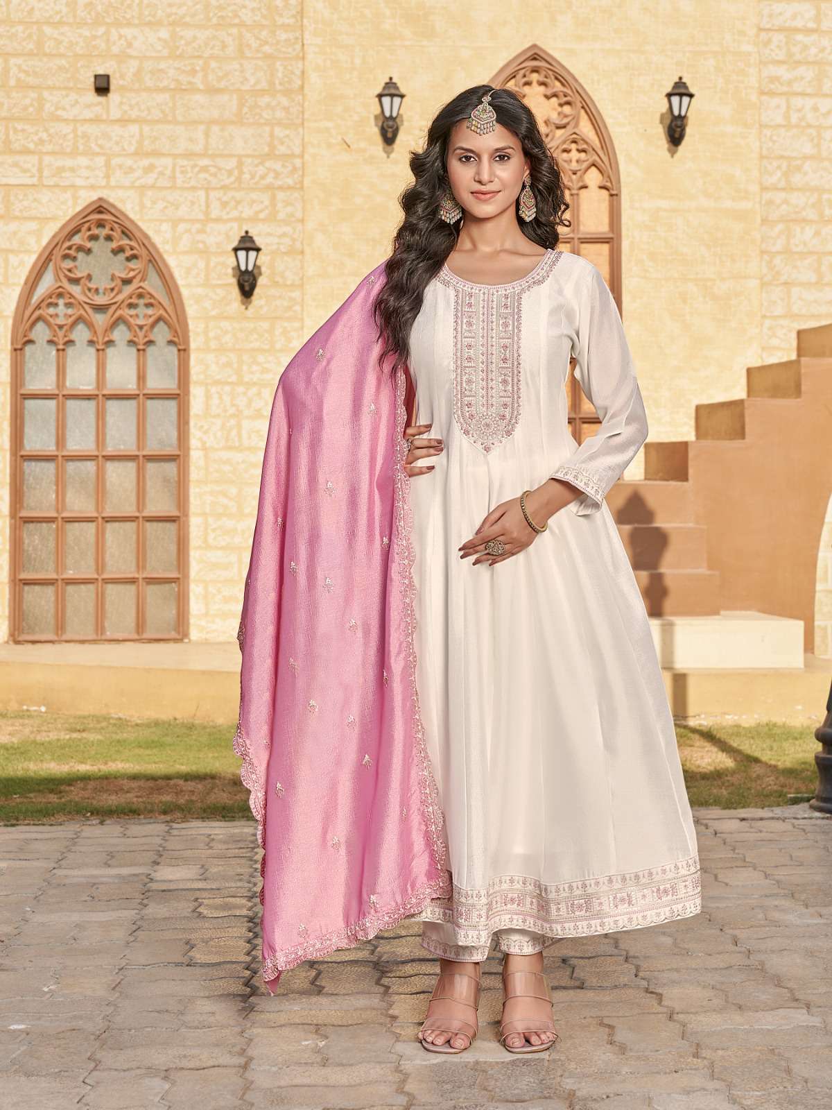 vanilla by aanchi colors exclusive designer party wear readymade kurti with duptta collection surat