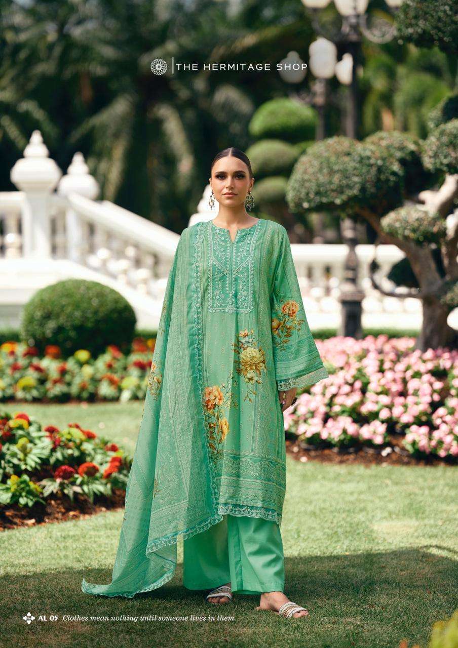 amahle by the hermitage shop pure finest lawn with fancy work salwar kameez wholesale price surat