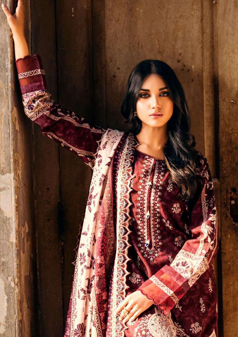 azure vol-3 by gull aahmed colors designer casual wear lawn pakistani suit supplier 