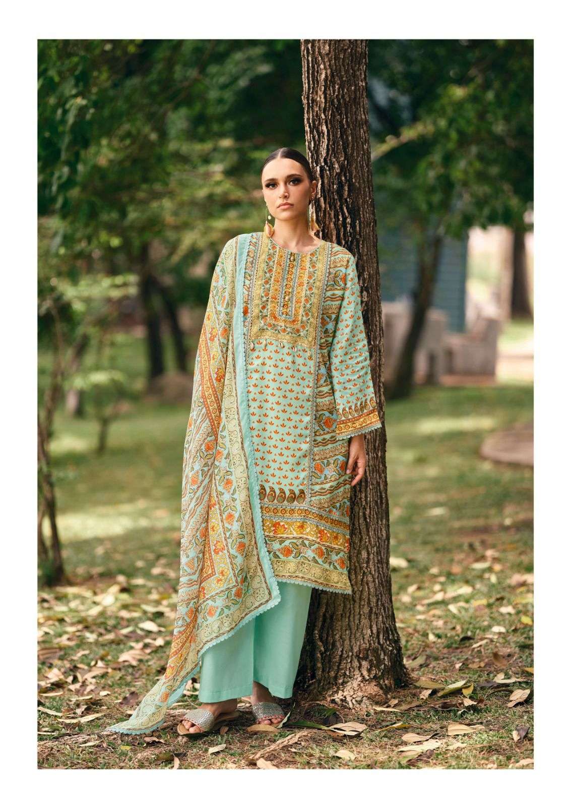 bagh vol-4 by hermitage fancy work designer lawn suit wholesaler 