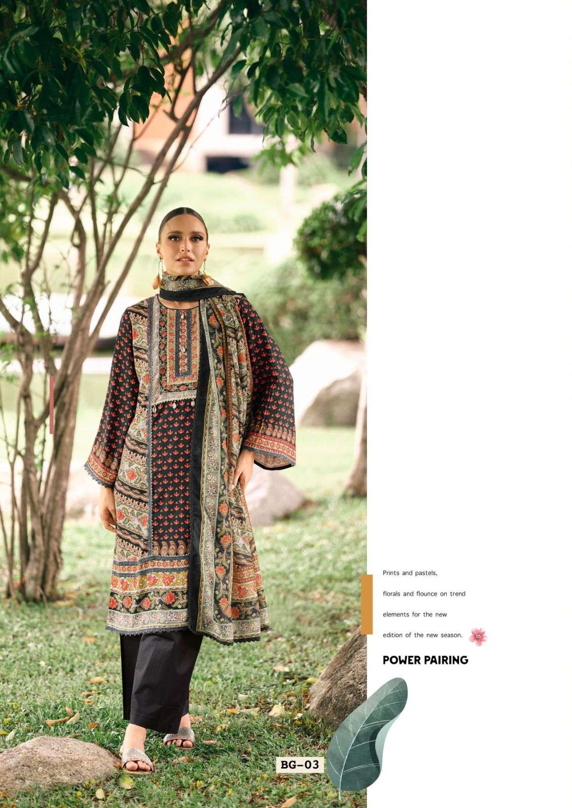 bagh vol-4 by hermitage fancy work designer lawn suit wholesaler 