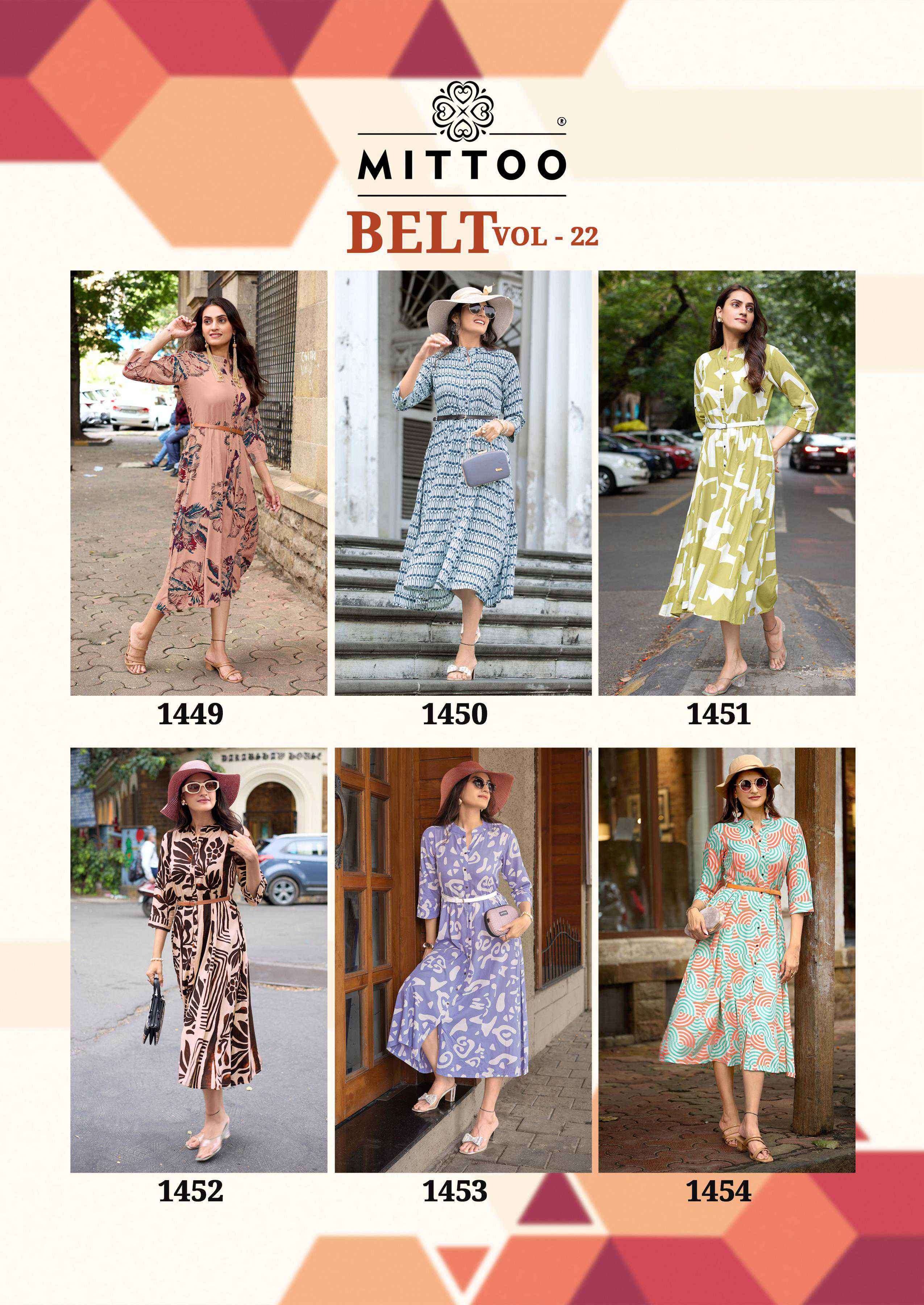 belt vol-22 by mittoo colors best designer stylish party wear collection buy wholesale dealer surat