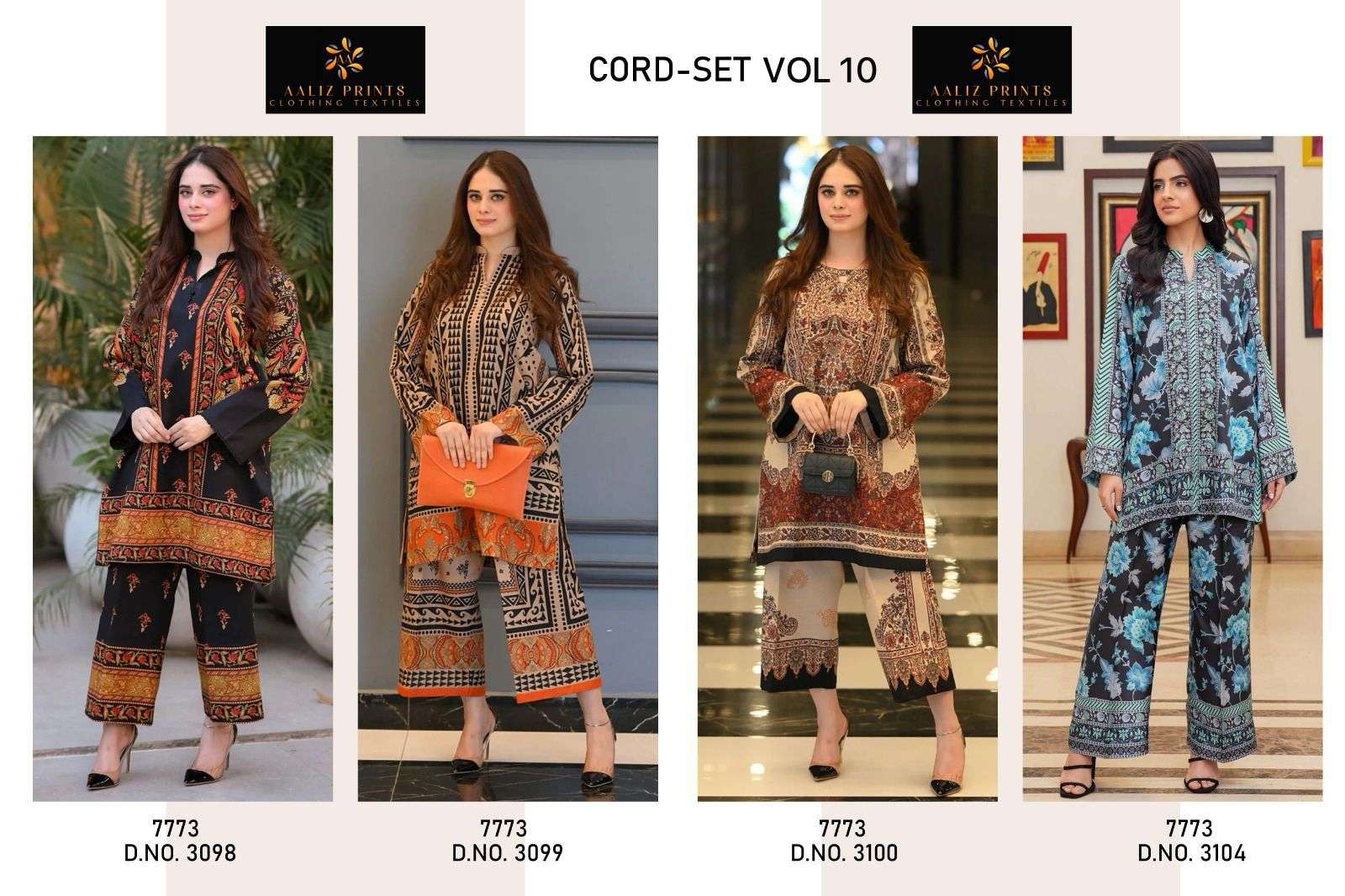 cord set vol-10 by aaliz casual wear readymade cord set supplier 