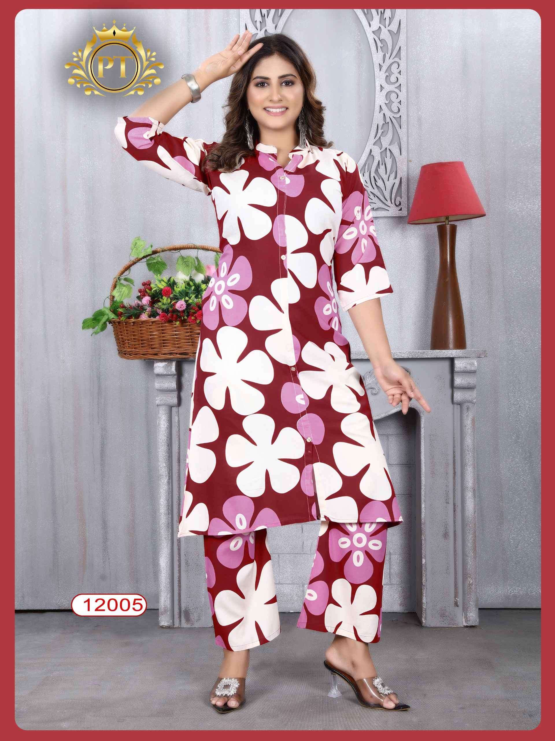 dulhari vol-10 by padmavati textile colors casual wear rayon cord set wholesaler 