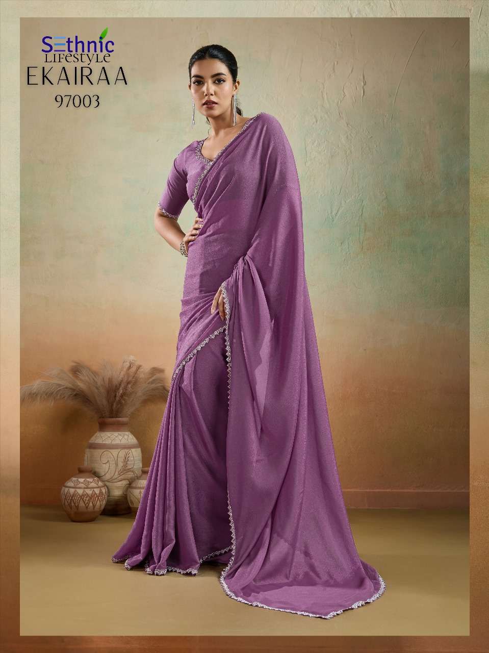 ekairaa by sethnic lifestyle colors best designer party wear saree wholesaler surat