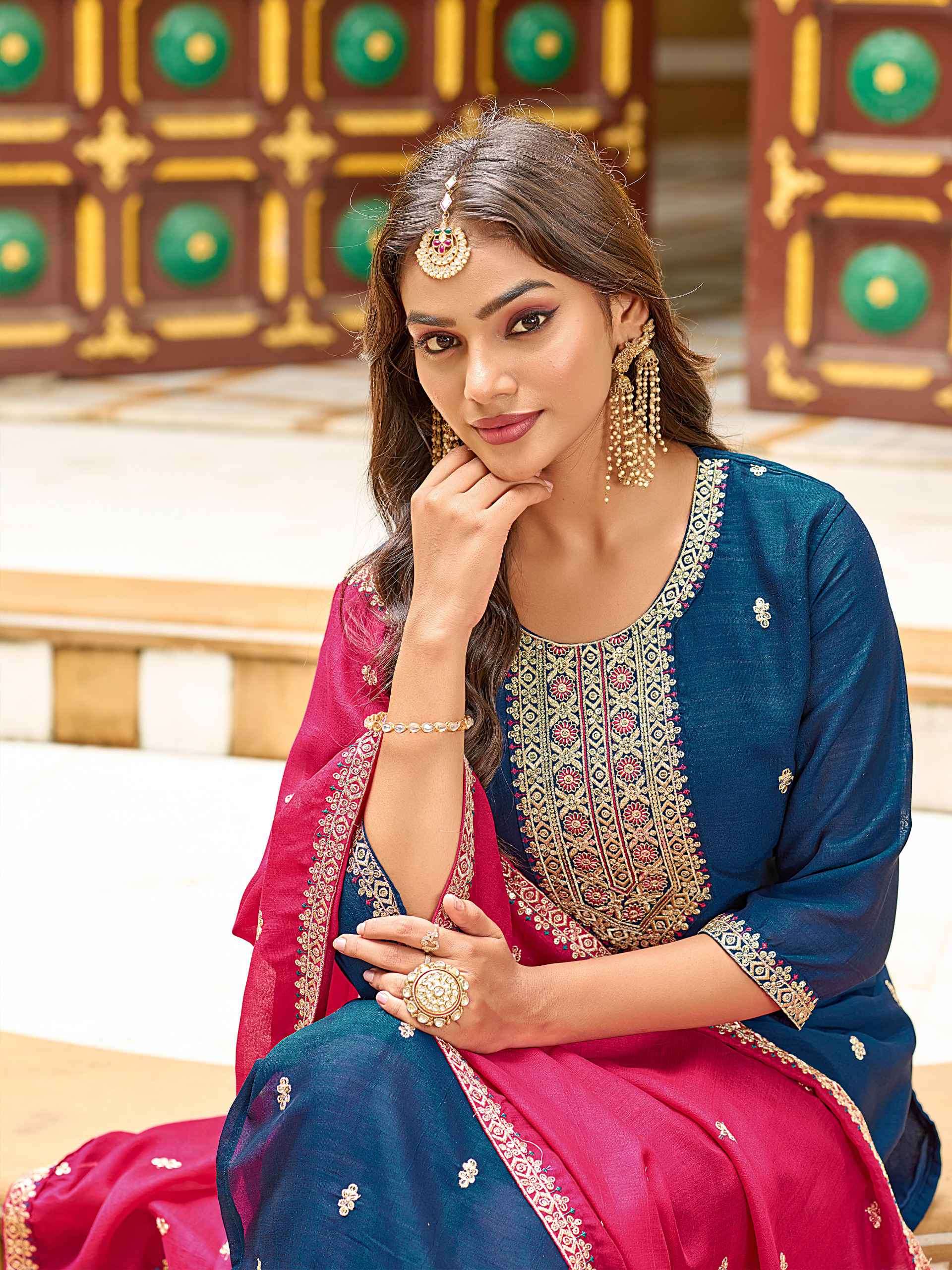  hiral by aanchi colors fancy designer casual wear straight cut kurti wholesaler 