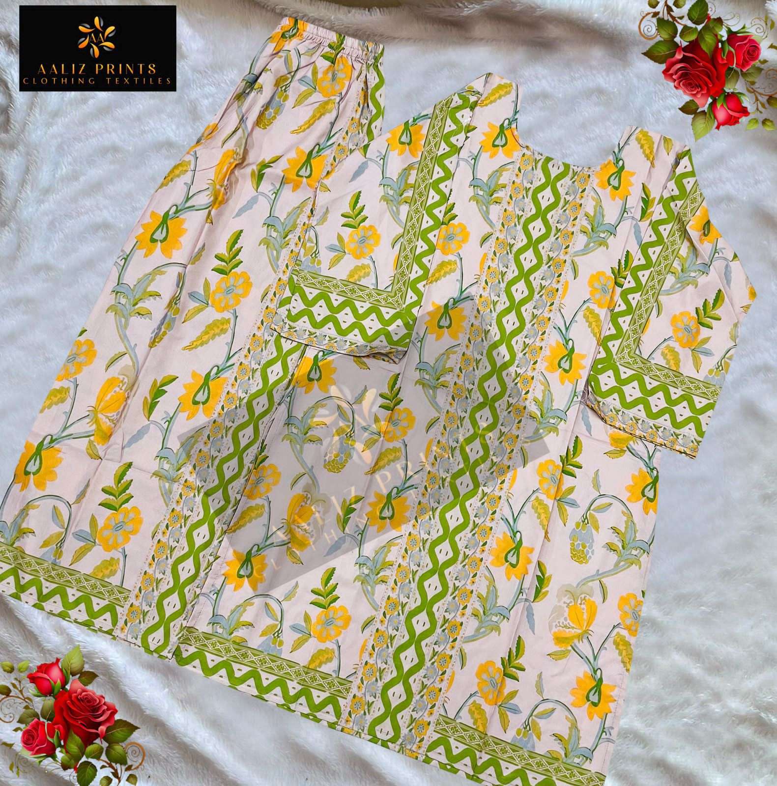 hollywood cord set vol-1 by aaliz prints casual wear lawn readymade cord set supplier 