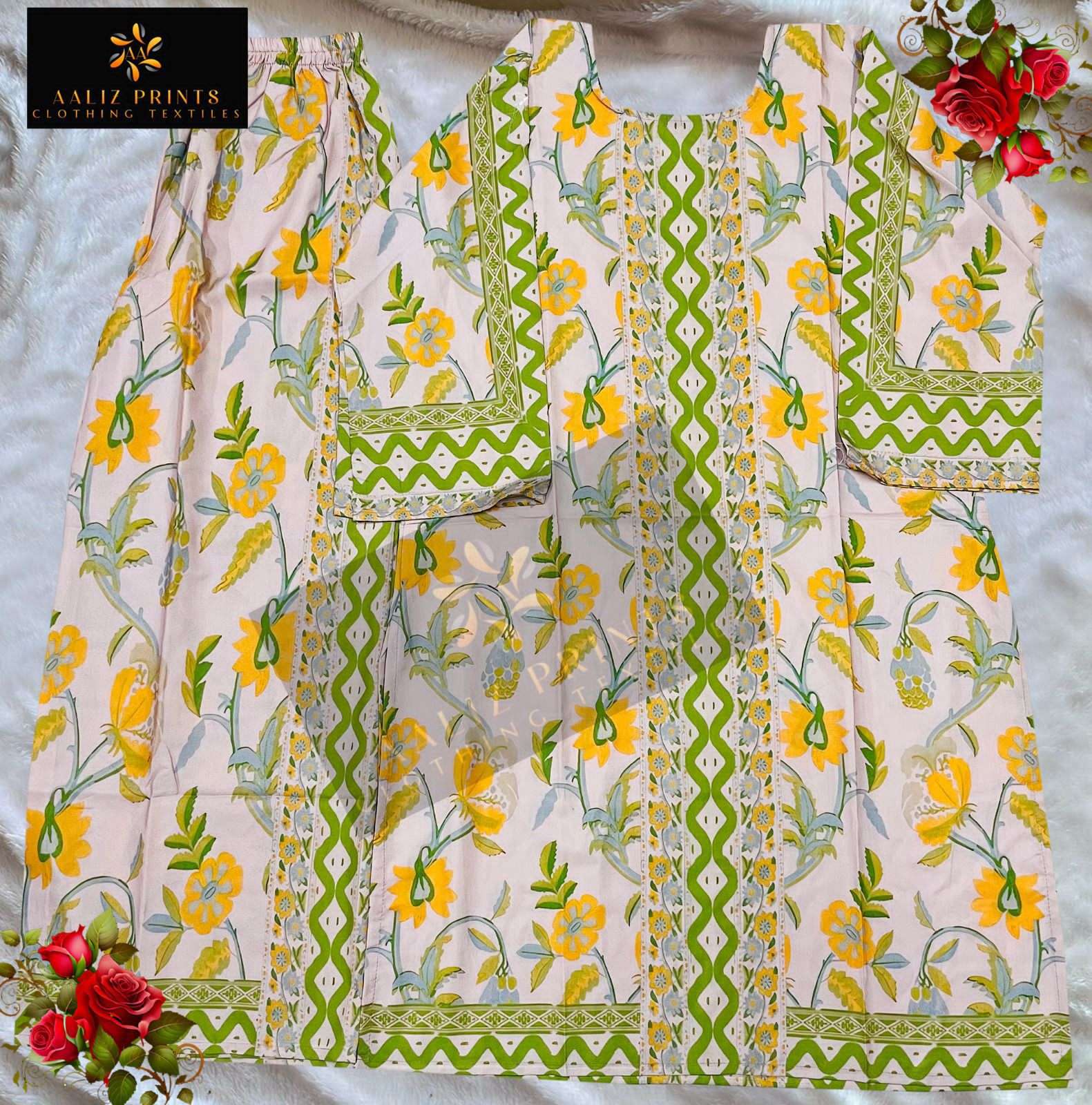 hollywood cord set vol-1 by aaliz prints casual wear lawn readymade cord set supplier 