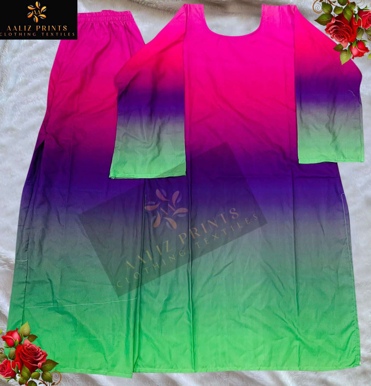 hollywood cord set vol-1 by aaliz prints casual wear lawn readymade cord set supplier 