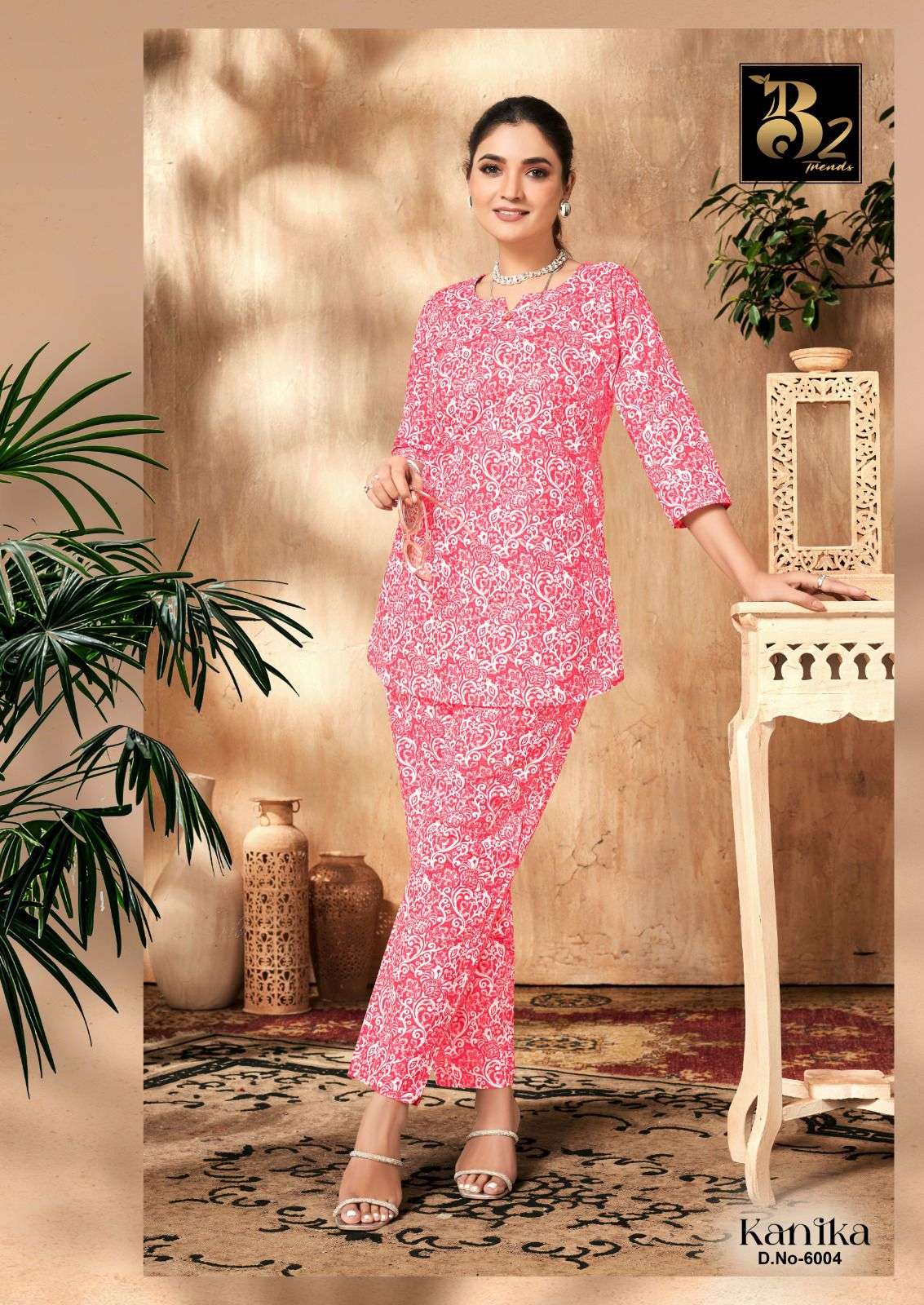 kanika vol-6 by b2 trends colors exclusive designer cotton readymade cord set supplier 