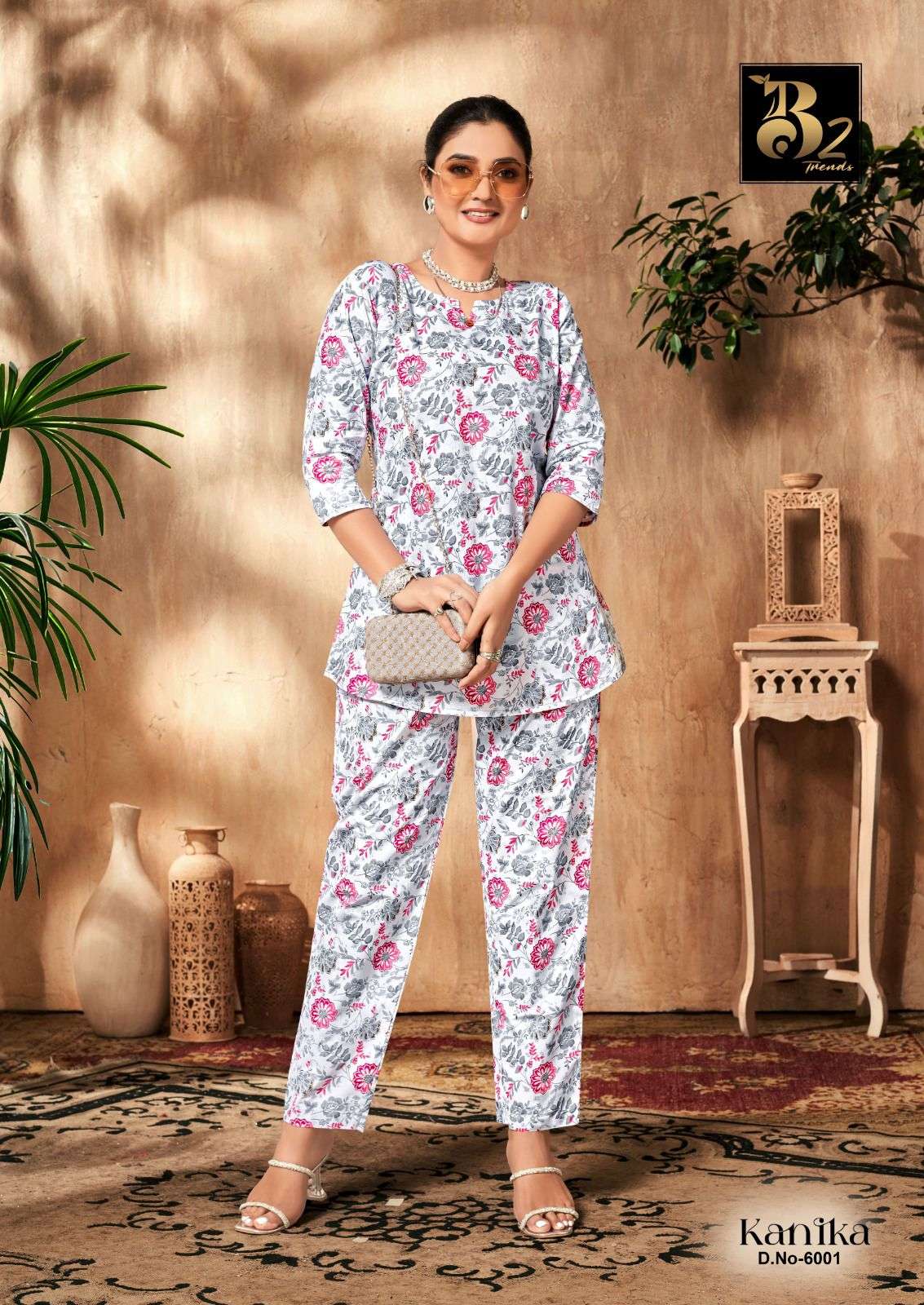 kanika vol-6 by b2 trends colors exclusive designer cotton readymade cord set supplier 