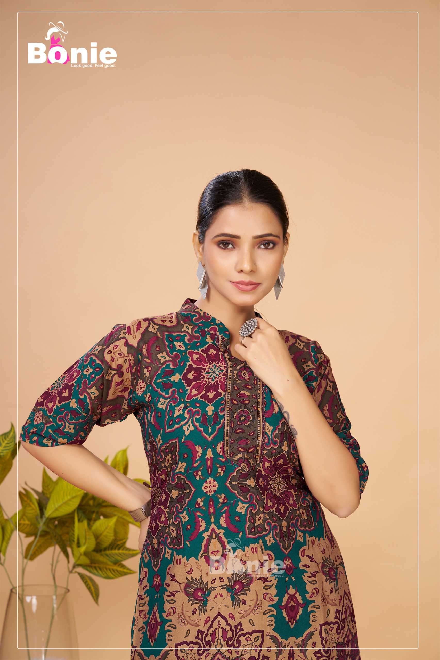 keeva by bonie colors best designer casual wear readymade cord set supplier 