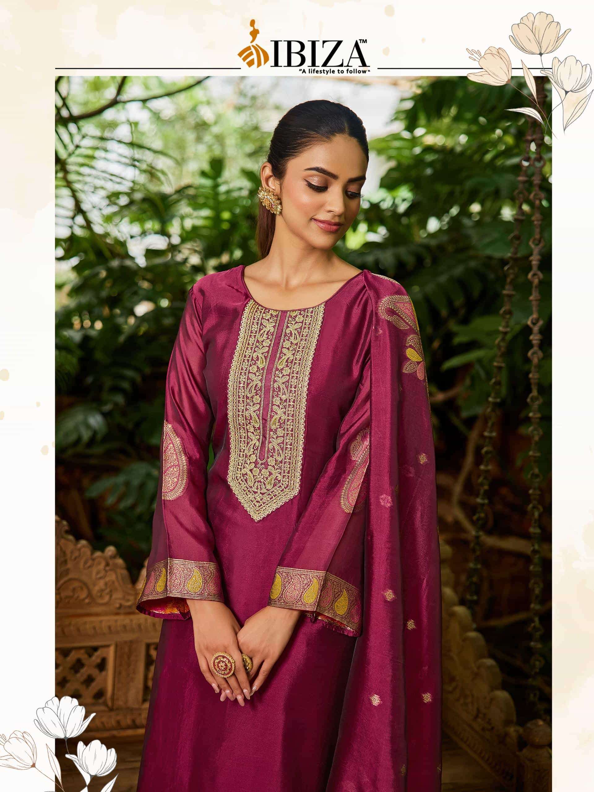 nova by ibiza lifestyle colors latest designer party wear unstitched suit wholesaler 