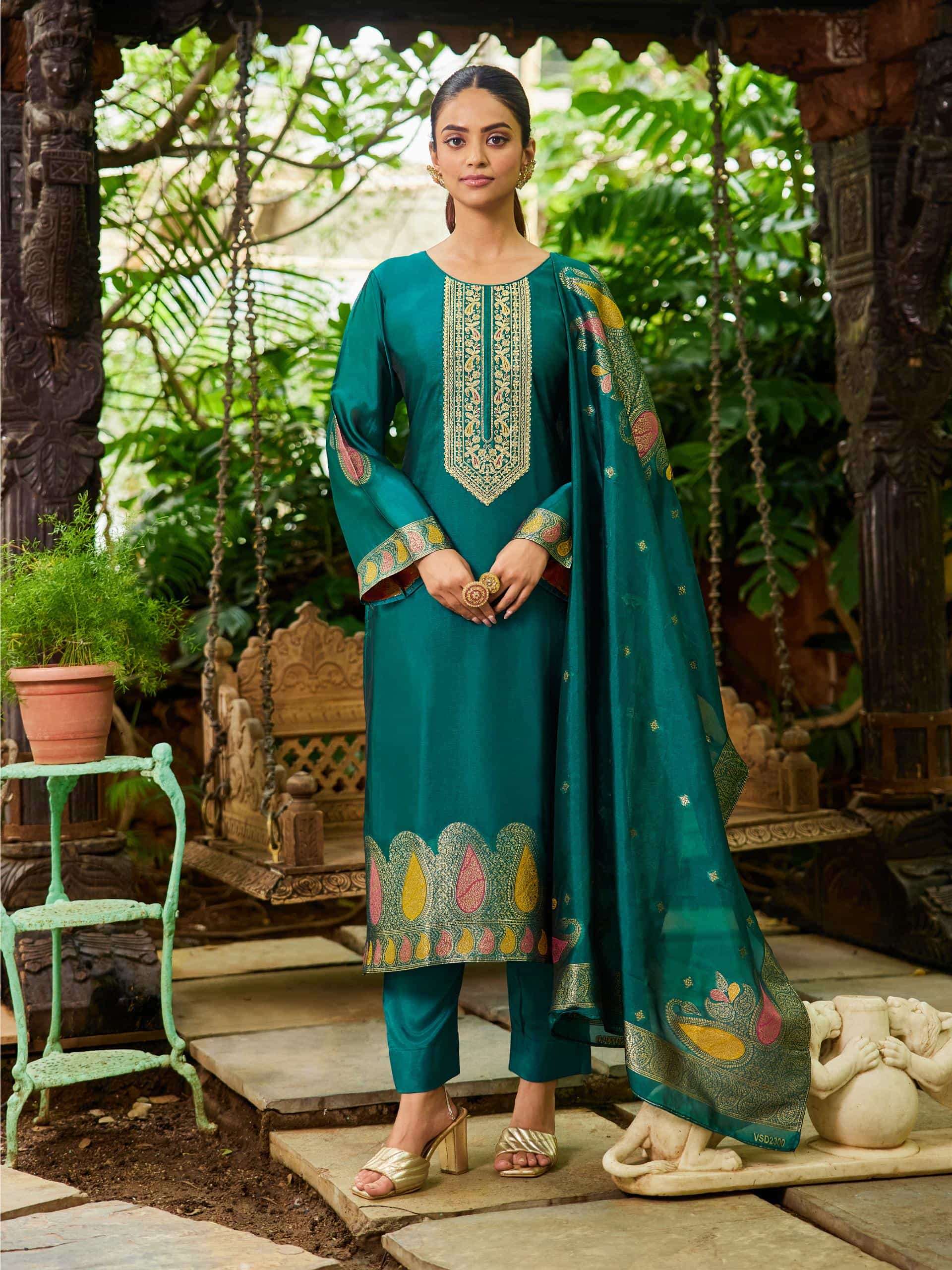 nova by ibiza lifestyle colors latest designer party wear unstitched suit wholesaler 